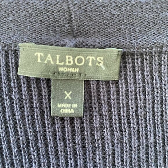 Talbots open cardigan, straight out & loose fitting, plus size X - Picture 10 of 10